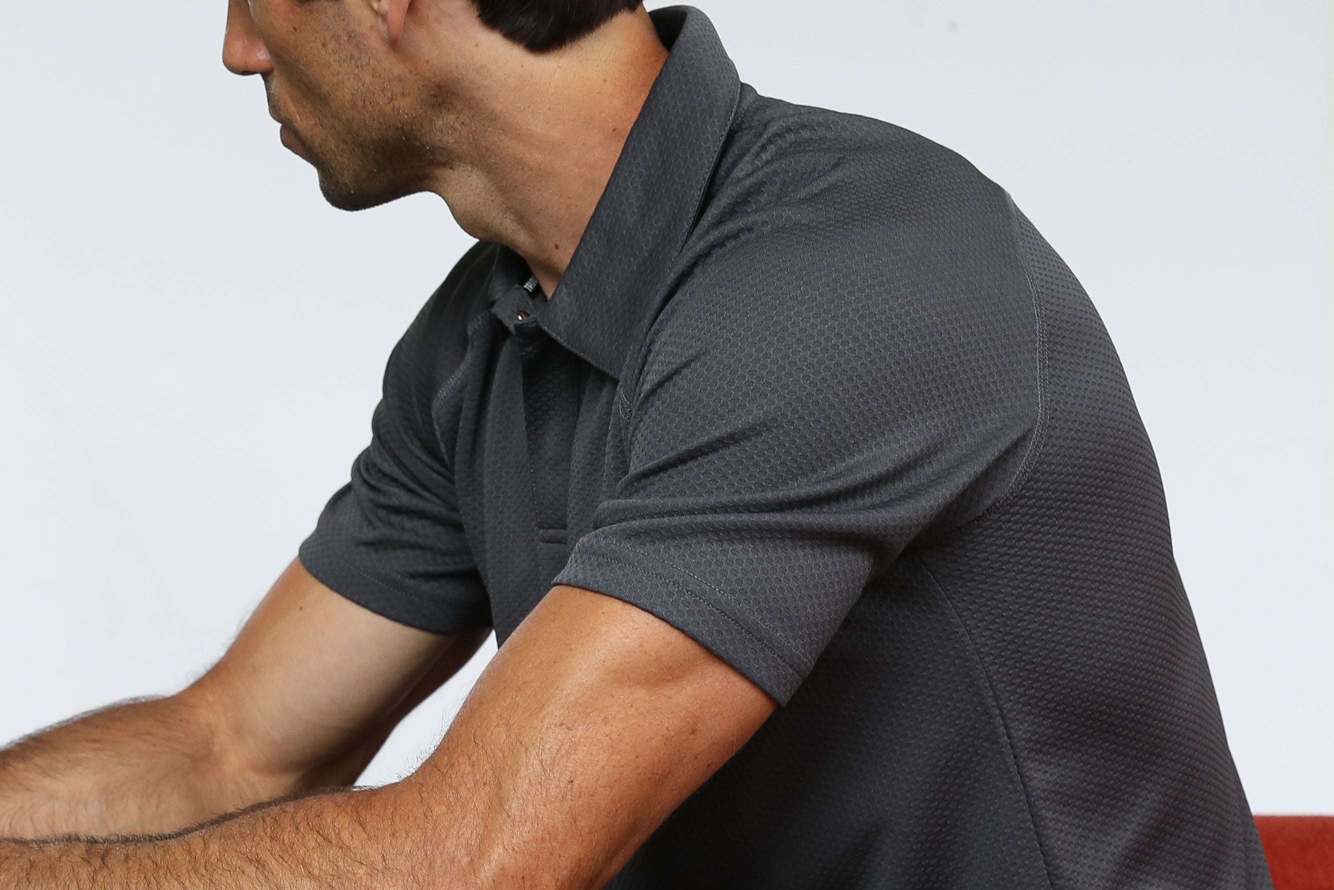 Truwear black polo shirt