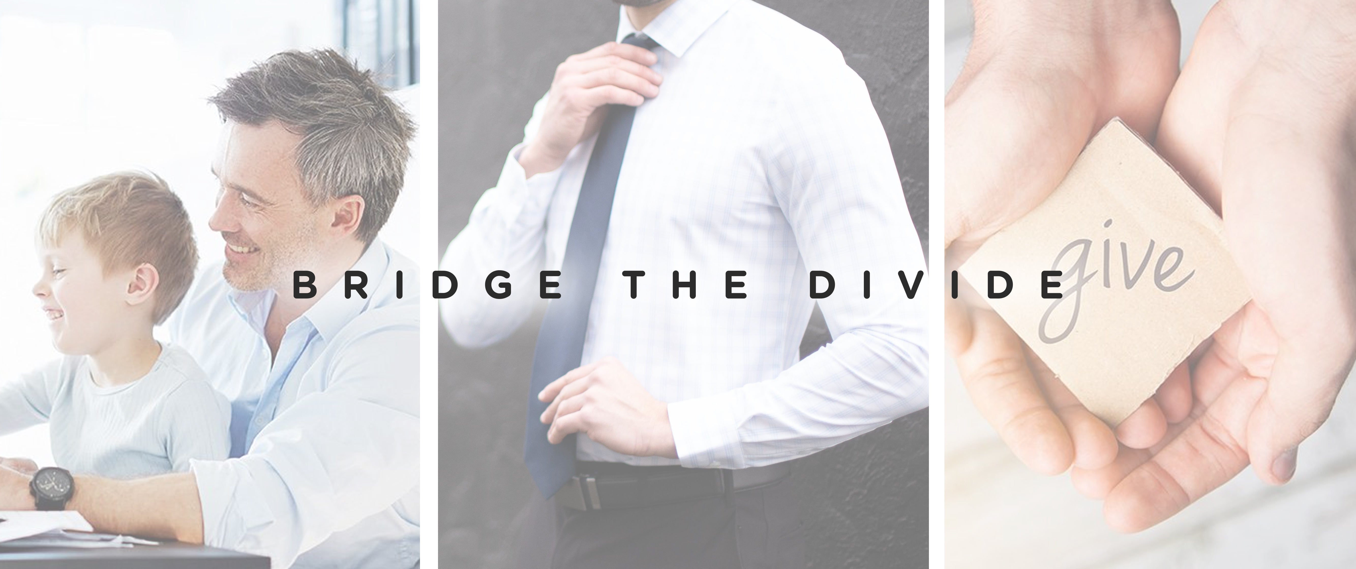 Bridge the divide banner