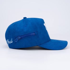 WoodnGrail BYU Stadium Hat Royal Suede