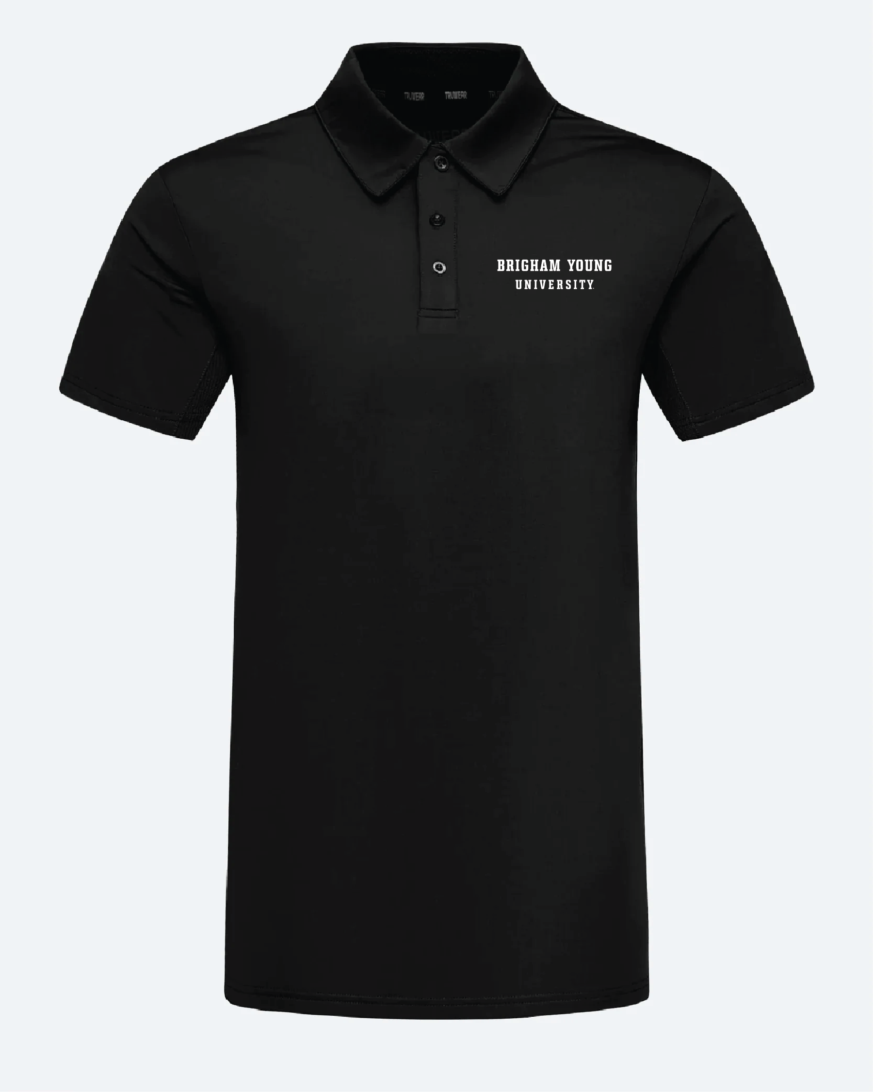 BYU Crest 2.0 Black Polo