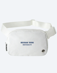 BYU Static White Crossbody