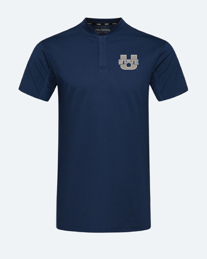 USU Pinnacle Navy Polo 2.0