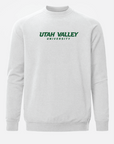 UVU Meridian Heather Grey Crewneck