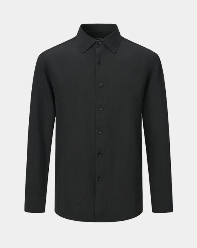 Phenom Professional Black Dress Shirt