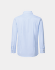 Phenom Professional Light Blue Striped Long Sleeve Men's Dress Shirt