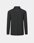 Crest 2.0 Black Long Sleeve Polo