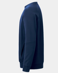 Meridian Heather Navy Crewneck