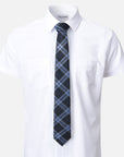 Immortal Powder Blue & Navy Plaid Tie