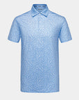 Elevation Palm Polo Aegean Blue