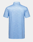 Elevation Palm Polo Aegean Blue