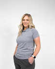 Women's Rise Polo Grey