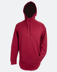 Scuba Heather Maroon Hoodie