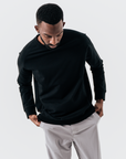 Meridian Black Crewneck