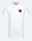 UofU Crest 2.0 White Polo