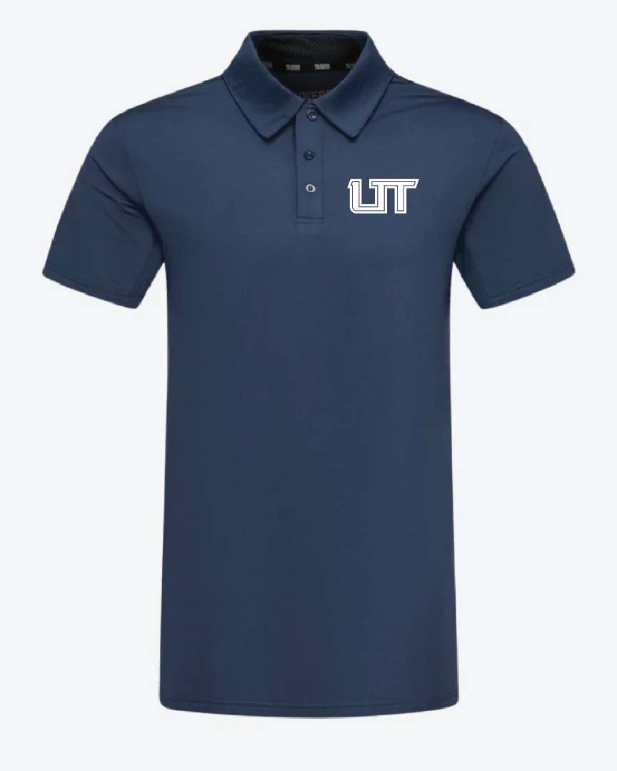 UTECH Crest 2.0 Navy Blue Polo