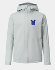 BYU Vintage Voyage Rain Jacket Light Grey