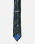 Immortal Green & Navy Plaid Tie