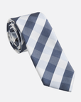 Immortal Navy Light Blue Checkered Dress Tie