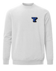 BYU Vintage Meridian Heather Grey Crewneck