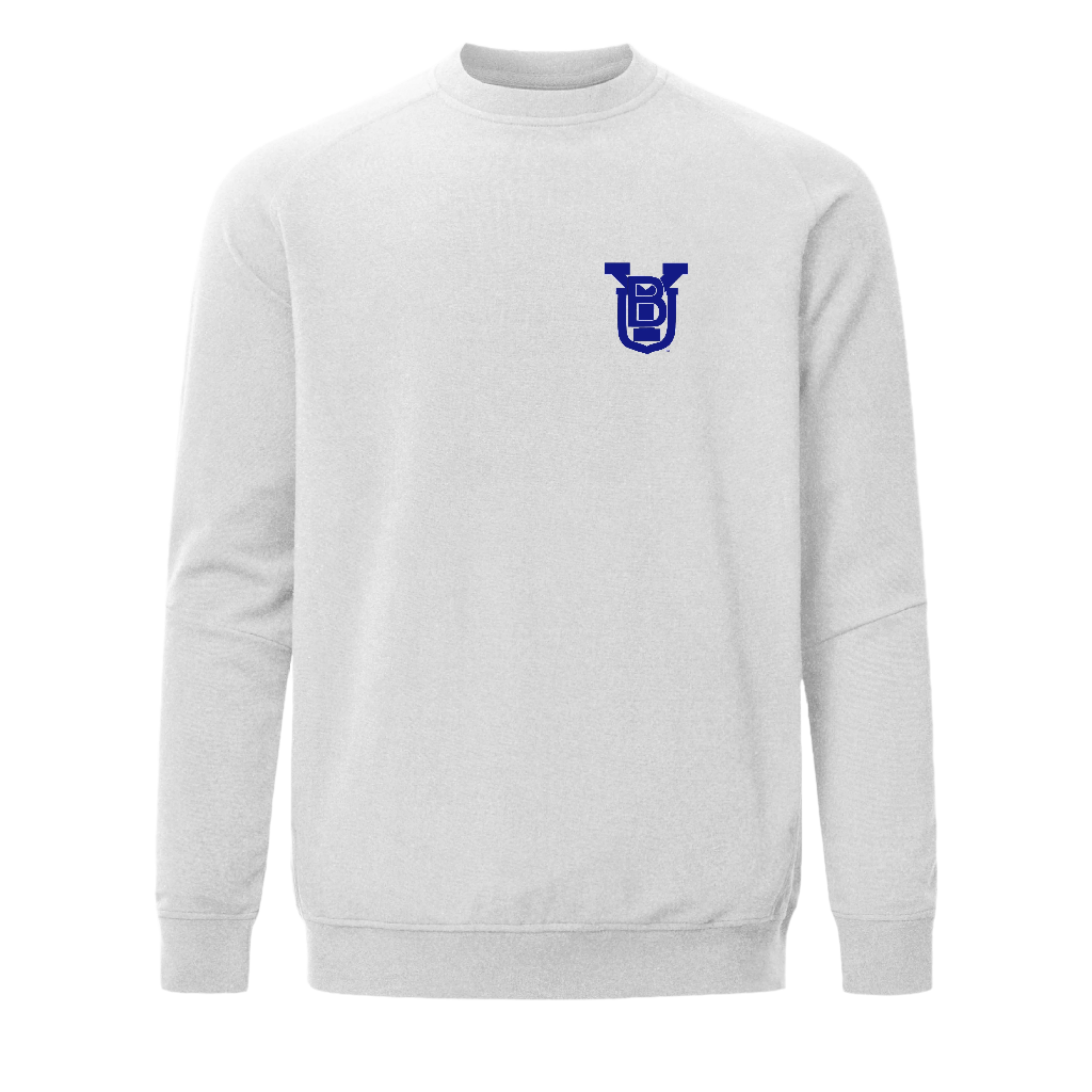 BYU Vintage Meridian Heather Grey Crewneck