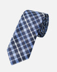 Immortal Powder Blue & Navy Stripe Tie