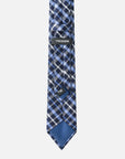 Immortal Powder Blue & Navy Stripe Tie