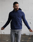 Singular Navy Blue Hoodie